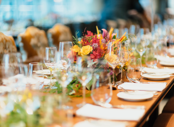 Wedding tablecape decor