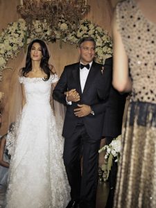 The most stunning celebrity wedding dresses Amal Clooney 225x300.jpg 4