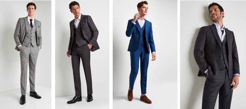 Wedding suits from Moss Bros