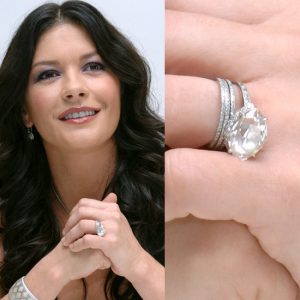 The most gorgeous celebrity engagement rings catherine zeta joness marquise diamond 300x300.jpg 6