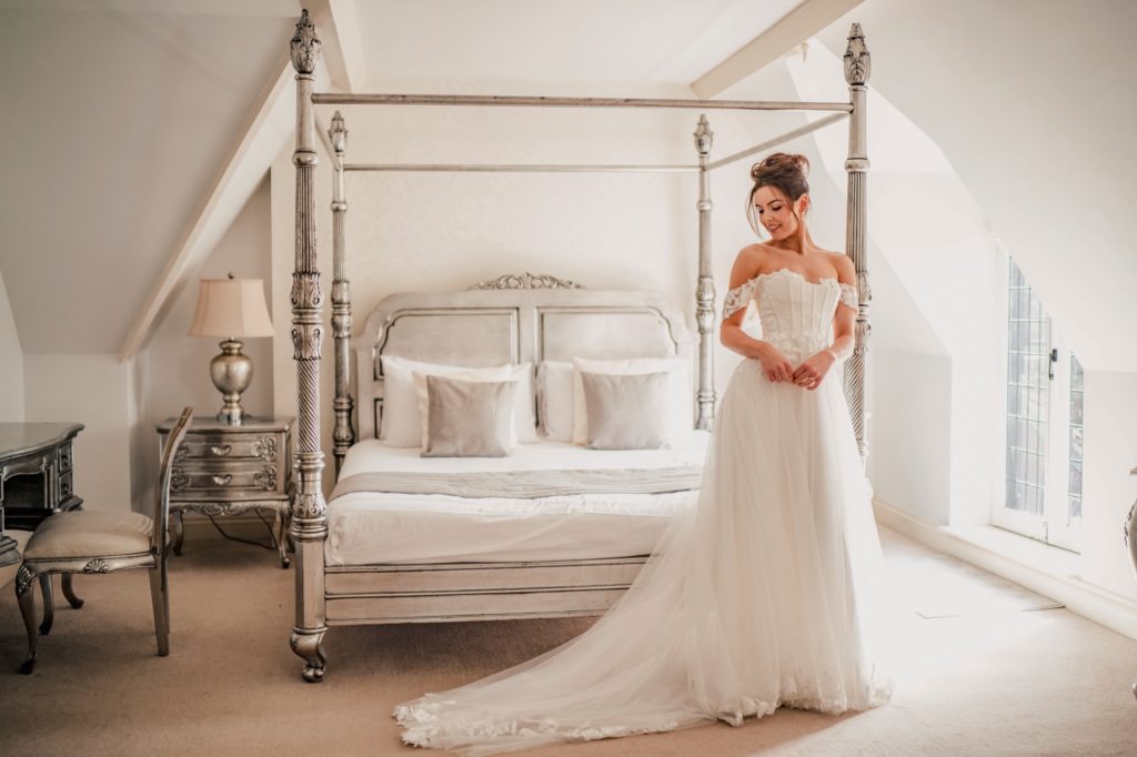 wedding dress Woodhall manor