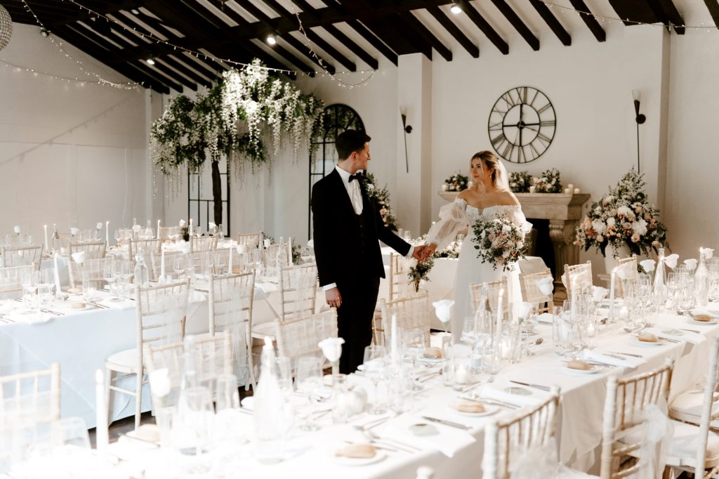 first look ballroom woodhall manor